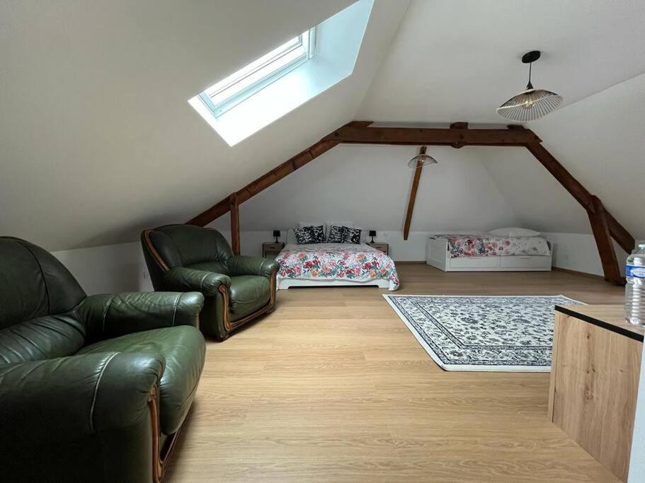 La Maison Des Amis En Normandie Pontfarcy Bagian luar foto